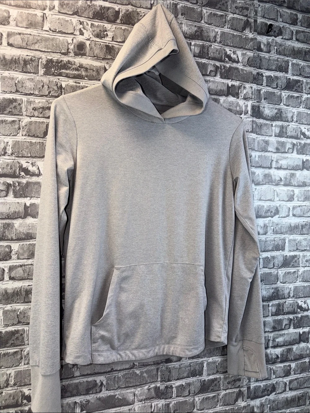 Athleta Girl Light Gray Hooded Pullover